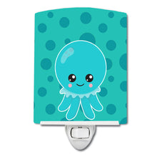 Load image into Gallery viewer, Ocean Octopus Blue Ceramic Night Light BB8794CNL