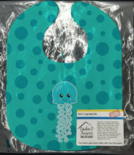 Load image into Gallery viewer, Ocean Jellyfish Blue Baby Bib BB8796BIB