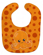 Load image into Gallery viewer, Ocean Octopus Orange Baby Bib BB8799BIB