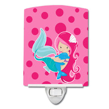 Load image into Gallery viewer, Beach Mermaid Pink Ceramic Night Light BB8819CNL