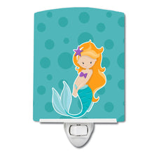 Load image into Gallery viewer, Beach Mermaid Ginger Ceramic Night Light BB8823CNL
