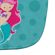 Load image into Gallery viewer, Beach Mermaid Pink Hair Baby Bib BB8825BIB