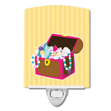 Load image into Gallery viewer, Beach Pirate Chest Ceramic Night Light BB8837CNL