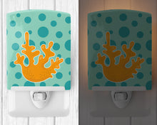 Load image into Gallery viewer, Beach Coral Ceramic Night Light BB8838CNL