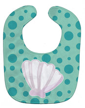 Load image into Gallery viewer, Beach Scallop Shell Baby Bib BB8840BIB