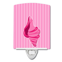 Load image into Gallery viewer, Beach Shell Pink Ceramic Night Light BB8844CNL