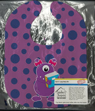 Load image into Gallery viewer, Monster Purple Baby Bib BB8861BIB