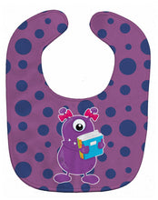 Load image into Gallery viewer, Monster Purple Baby Bib BB8861BIB