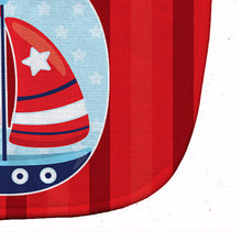 Load image into Gallery viewer, Nautical Sailboat Baby Bib BB8871BIB