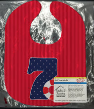 Load image into Gallery viewer, Nautical Month 7 Baby Bib BB8878BIB