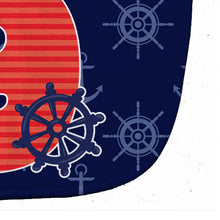 Load image into Gallery viewer, Nautical Month 9 Baby Bib BB8880BIB