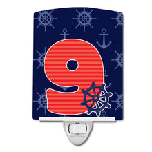 Load image into Gallery viewer, Nautical Month 9 Ceramic Night Light BB8880CNL