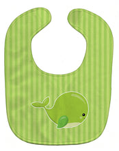 Load image into Gallery viewer, Nautical Whale Green Baby Bib BB8881BIB
