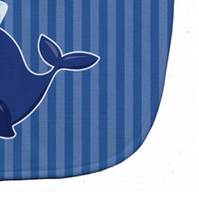 Load image into Gallery viewer, Nautical Whale Blue Baby Bib BB8884BIB