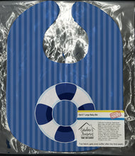 Load image into Gallery viewer, Nautical Life Preserver Baby Bib BB8887BIB