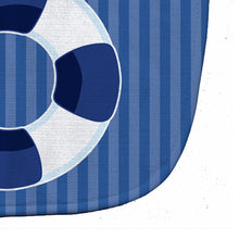 Load image into Gallery viewer, Nautical Life Preserver Baby Bib BB8887BIB