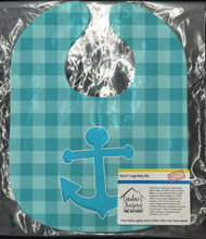 Load image into Gallery viewer, Nautical Anchor Baby Bib BB8892BIB