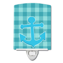 Load image into Gallery viewer, Nautical Anchor #3 Ceramic Night Light BB8892CNL
