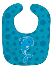 Load image into Gallery viewer, Nautical Dolphin Baby Bib BB8894BIB