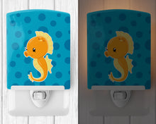 Load image into Gallery viewer, Nautical Seahorse Ceramic Night Light BB8895CNL