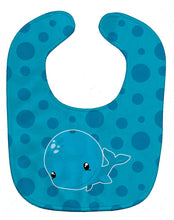 Load image into Gallery viewer, Nautical Whale Baby Bib BB8896BIB