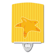 Load image into Gallery viewer, Nautical Starfish Ceramic Night Light BB8901CNL
