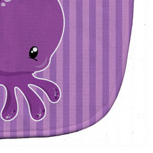 Load image into Gallery viewer, Nautical Purple Octopus Baby Bib BB8904BIB