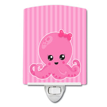 Load image into Gallery viewer, Nautical Pink Octopus Ceramic Night Light BB8911CNL