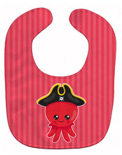 Load image into Gallery viewer, Nautical Pirate Octopus Baby Bib BB8912BIB