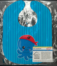 Load image into Gallery viewer, Nautical Pirate Octopus Baby Bib BB8913BIB