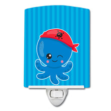 Load image into Gallery viewer, Nautical Pirate Octopus #2 Ceramic Night Light BB8913CNL
