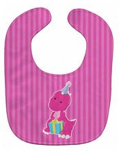 Load image into Gallery viewer, Dinosaur Pink Baby Bib BB8921BIB