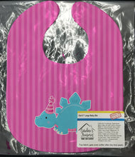 Load image into Gallery viewer, Dinosaur Pink Baby Bib BB8925BIB