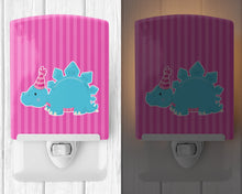 Load image into Gallery viewer, Dinosaur Pink #3 Ceramic Night Light BB8925CNL