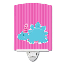 Load image into Gallery viewer, Dinosaur Pink #3 Ceramic Night Light BB8925CNL