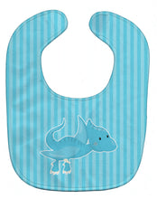 Load image into Gallery viewer, Dinosaur Blue Baby Bib BB8926BIB