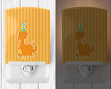 Load image into Gallery viewer, Dinosaur Orange Ceramic Night Light BB8927CNL