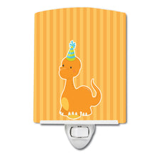 Load image into Gallery viewer, Dinosaur Orange Ceramic Night Light BB8927CNL