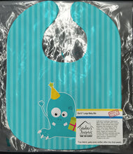 Load image into Gallery viewer, Birthday Monster Blue Baby Bib BB8932BIB