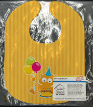 Load image into Gallery viewer, Birthday Monster Orange Baby Bib BB8933BIB