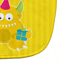 Load image into Gallery viewer, Birthday Monster Yellow Baby Bib BB8937BIB