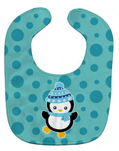 Load image into Gallery viewer, Christmas Penquin Baby Bib BB8940BIB