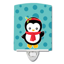Load image into Gallery viewer, Christmas Penquin #3 Ceramic Night Light BB8941CNL