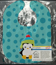 Load image into Gallery viewer, Christmas Penquin Baby Bib BB8942BIB