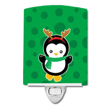 Load image into Gallery viewer, Christmas Penquin Reindeer Ceramic Night Light BB8944CNL