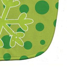 Load image into Gallery viewer, Christmas Snowflake Green Baby Bib BB8948BIB