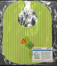 Load image into Gallery viewer, Pirate Parrot Green Baby Bib BB8969BIB
