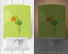 Load image into Gallery viewer, Pirate Parrot Green Ceramic Night Light BB8969CNL