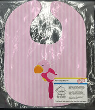 Load image into Gallery viewer, Pirate Parrot Pink Baby Bib BB8971BIB