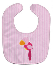 Load image into Gallery viewer, Pirate Parrot Pink Baby Bib BB8971BIB